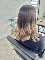 エイル アメ村(Eir) 【グラデーションカラー】【ミルクティーベージュ】