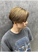 ブリーチからのニュアンスパーマ