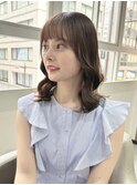 まるでコテで巻いたようなパーマ！