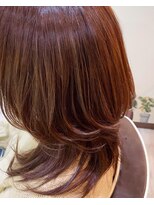 ラテ 上尾(Latte)&nbsp;レイヤーミディアム　ラベンダーアッシュ+バイオレット