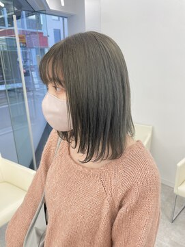 ブラウン(Brown) オリーブアッシュカラー