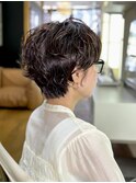 大人グラボブ+ニュアンスパーマ+生コラーゲンTR