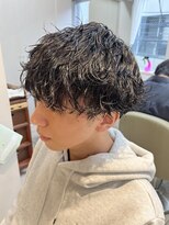 テトラ バイ ネオリーブ 横浜西口店(tetra by neolive)&nbsp;メンズパーマ　波巻き　ツイスパ　マッシュ　［横浜］［横浜駅］