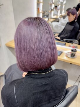 ノアル(NOAHL) ダブルカラー/ブリーチ有/ブリーチ無/透明感/グレージュ/上尾