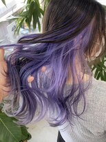 ヴェルデ(Verde)&nbsp;インナーカラー ラベンダー ダブルカラー、インナーカラー、