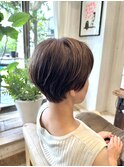ナチュラルショートボブ