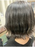 アッシュグレー/寒色カラー/シルバー
