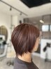 カット＋カラー　￥13200　【ショート】