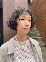 ナループロアオハナ(Nalu pu loa ohana)&nbsp;ミニボブフレンチボブくせ毛カット