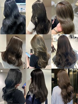 アイシー 表参道(ICY) 【保存必須】オリーブグレージュ/ブルーブラック