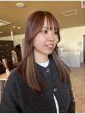 ミルクティーベージュインナーカラー