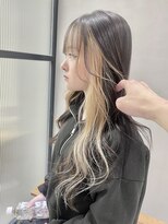 フェリア 渋谷(Feria)&nbsp;【Feria渋谷】インナーカラー/イヤリングカラー/くすみベージュ