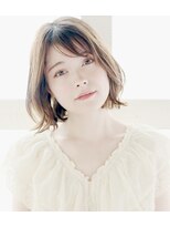 アウラ(Aula by marbles)&nbsp;ニュアンスボブ/外ハネ/ショートボブ/ボブ[横浜]
