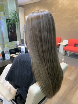 美容室 スタイルエキシティ(STYLE EKI CITY) ハイライトカラー／グレージュ/デザインカラー/艶髪/Aujua