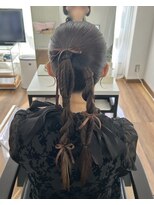 オウン(AUN)&nbsp;タイトツイン編み下ろし