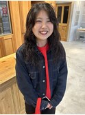 くしゃっとパーマ