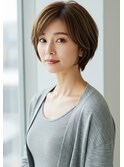 ★髪質改善×ひし形大人ショート