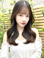 ミラリー トウキョウ(Mirareee Tokyo) 20代30代40代◎前髪パーマ韓国風巻きくすみベージュお団子ヘア