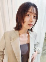 スーハ 恵比寿(SUUHA)&nbsp;フェイスレイヤー外はね肩はねくびれボブ/ラウンドマッシュロブ