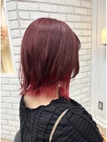 アッシュ 稲田堤店(Ash) ベリーピンク×レッド