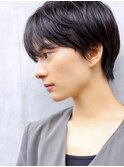 イメチェン/ホワイトブロンド/外ハネボブ/美髪/表参道/髪質改善