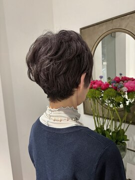ユウヘアー 本山店(U Hair) ふんわりショートボブ☆/艶カラー
