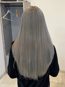 ラピステン 福岡天神 大名店(Lapis) 10代・20代/ダブルカラー/色落ち◎シルバーカラー