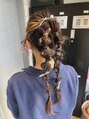オーバーヘアー 大久保店(over hair)&nbsp;ヘアセットはお電話、dmにて御予約ください◎