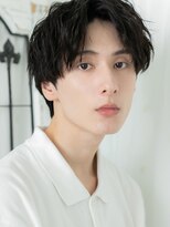 モッズヘア メン 南越谷南口店(mod's hair men)&nbsp;20代30代アッシュブラック伸ばしかけツイスパマッシュH南越谷