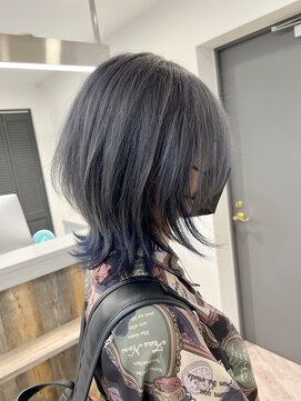 アンドソー 池袋(&so.) ハイトーンカラー／ホワイトブロンド／レイヤーカット／池袋