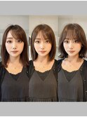 韓国ボブ20代30代40代大人ミディアムレヤー髪質改善【表参道】