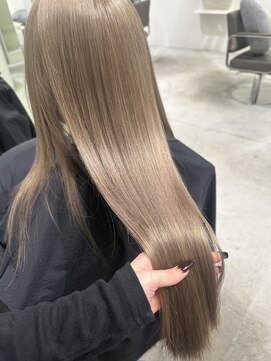 キオク(KIOX) ワンカラー/ブリーチカラー/髪質改善/ハイトーンカラー