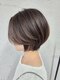 オウンバイジゼル(own by GiseL)の写真/乾かすだけで形が決まる大人カット[ショートカット/ショートボブ/顔周りレイヤーカット/デザインカラー]