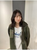 韓国風顔周りニュアンスcut