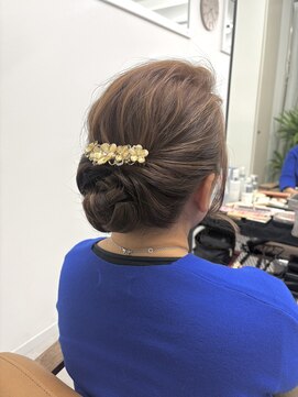 シエル バイ ケンジ 登戸 生田(CIEL by KENJE) 結婚式参列ヘア/ヘアセット/メイクアップ