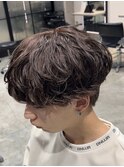 綿貫航太◎カラーとできるシャドウパーマ/緩めシャドウパーマ