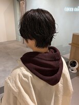 ワークスヘアー(WORKS HAIR)&nbsp;ニュアンスパーマ　ショートカット