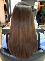 ヴィスト バイ レボ(VIST by REVO) イメチェン/ピンクベージュ/アンブレラカラー/前髪/新松戸