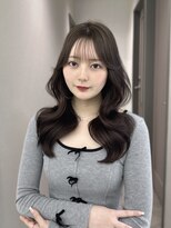 コア 銀座(COA) 小顔見え透け前髪×韓国風くびれロング