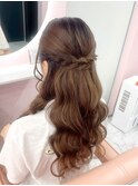 ガーリースタイル/心斎橋/ヘアメ/セットサロン