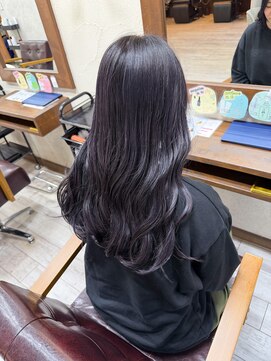 ミニム ヘアー(minim hair) 【minim×まは】ラベンダーベージュ