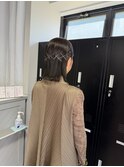 ボブ×ヘアアレンジ