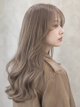 ジールサロン 学園の森店(ZEALSALON) ブリーチ無し透明感アッシュ/アッシュブラウン/10代20代30代