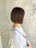 プライベートサロン キッテ(private salon kitte.)&nbsp;収まりのいいシンプルなボブ