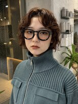 ムクコア(Muk CORE)&nbsp;ショートボブパーマボブニュアンスルーズパ-マ大人可愛い川崎