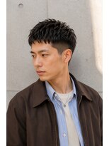 サニー(Sunny)&nbsp;短髪でもおしゃれ！メンズ束感ショートダウンバング簡単セット