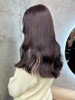 アロ 梅田(alo) 【苗代萌】ブリーチなしでできるピンクラベンダー