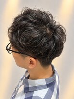 トランスサロン 吉祥寺(TRANS SALON)&nbsp;くしゅくしゅパーマ×メンズ２ブロック