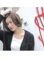 ビコ(bico) 跳ねても可愛いアッシュグレージュボブ