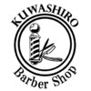 ヘアーサロン くわしろ バーバーショップのお店ロゴ